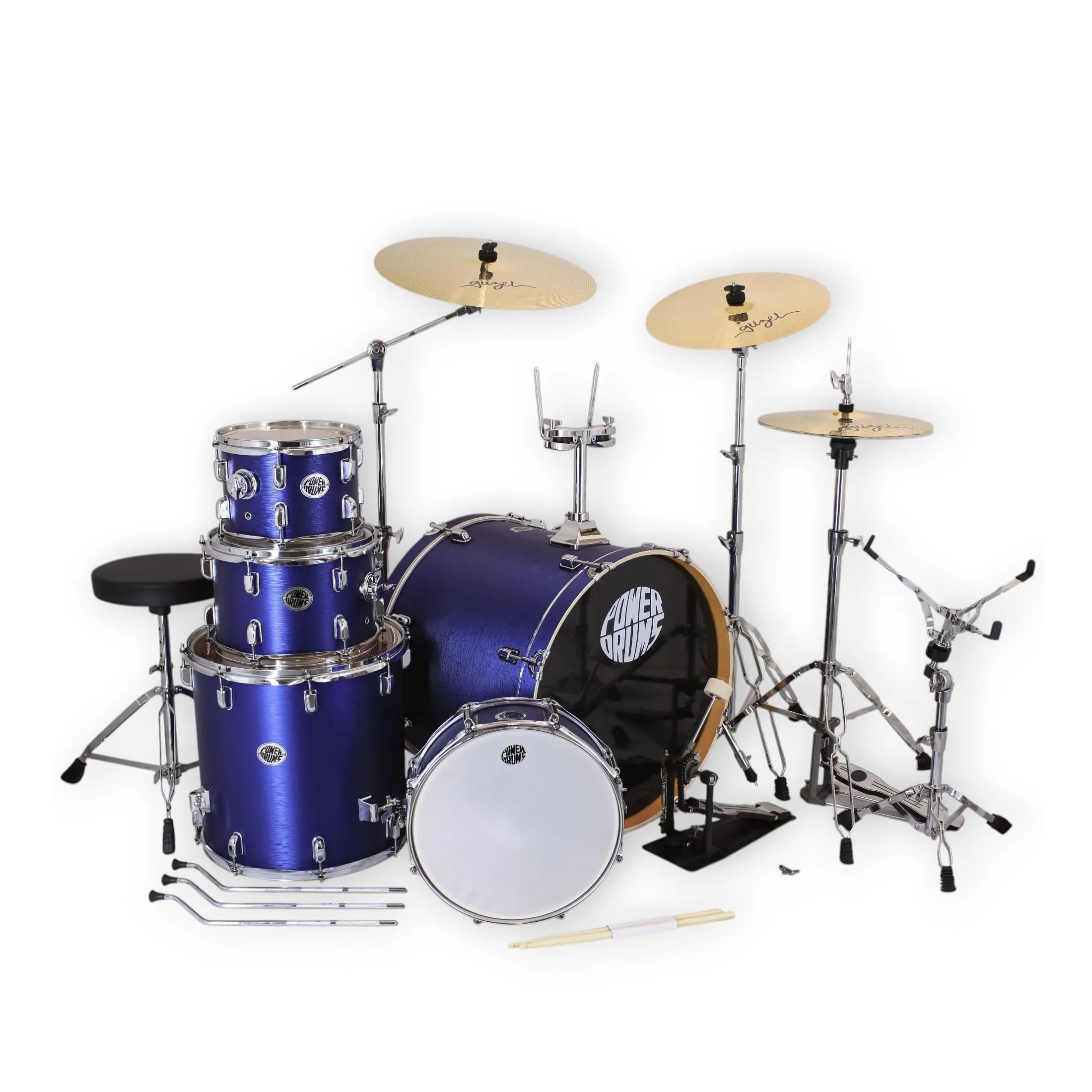 JJ-5 DLM BATERIA INCLUYE GUZEL CYMBALS
